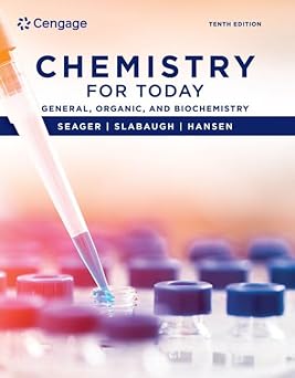 Chemistry for Today: General, Organic, and Biochemistry 10th